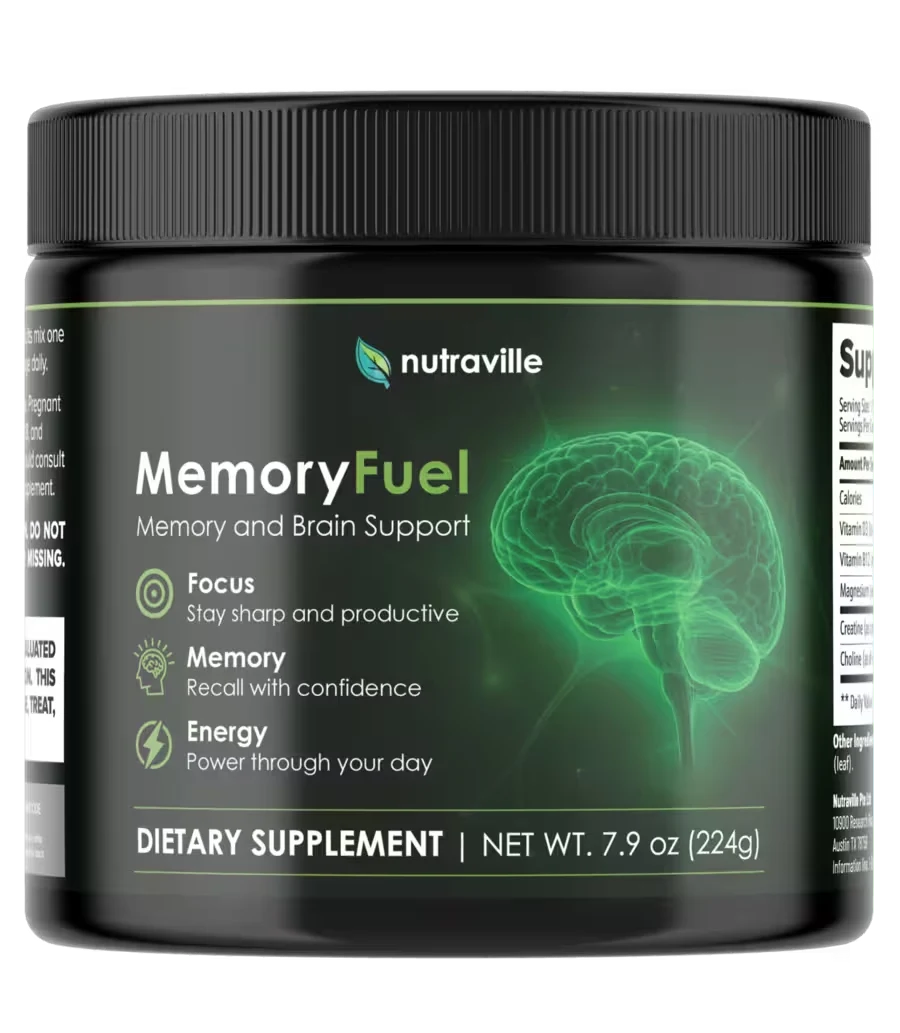 MemoryFuel natural brain health and memory support supplement